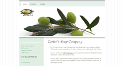 Desktop Screenshot of cartersoap.com