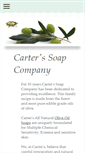 Mobile Screenshot of cartersoap.com